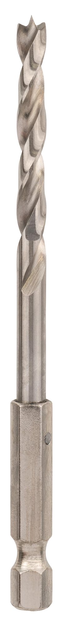 BOSCH Špirálový vrták do dreva so šesťhrannou stopkou 1/4" 5 × 52 × 99 mm 2.608.595.521