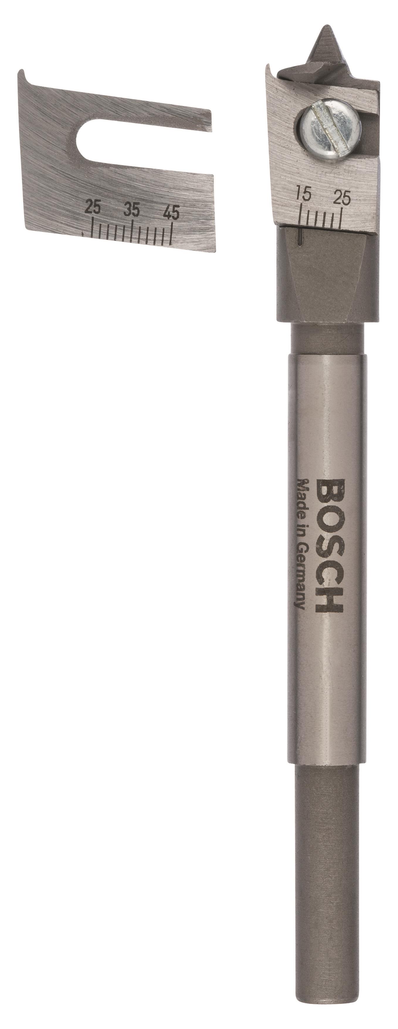 BOSCH Staviteľný plochý frézovací vrták, šesťhranný 15 – 45 mm, 120 mm 2.608.596.333