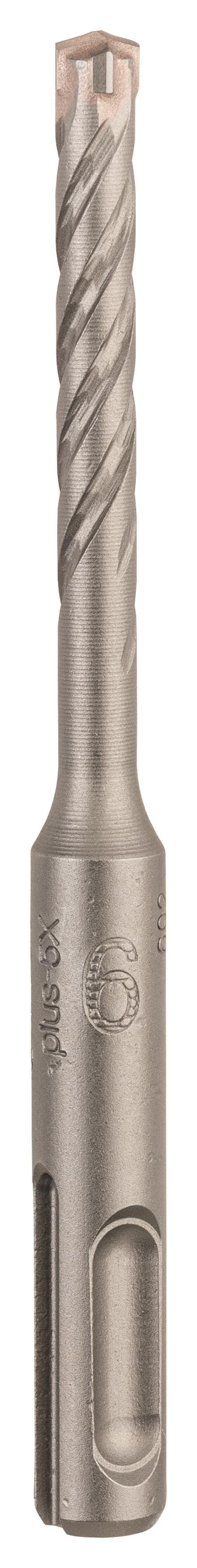 BOSCH Vrtáky do kladív SDS plus-5X 6 × 50 × 110 mm, 10 ks 2.608.833.891
