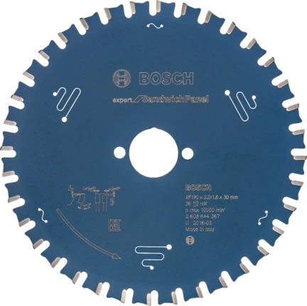 BOSCH Pílový kotúč EX SH H 190 × 30-36 2.608.644.367