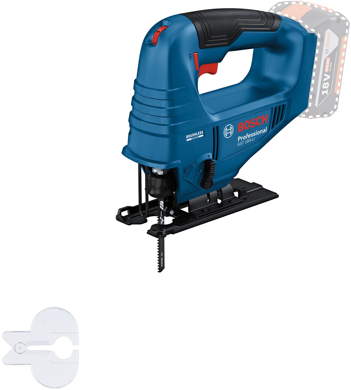 Bosch Professional Aku kmitacia píla GST 183-LI bez aku, 0.601.5B7.020