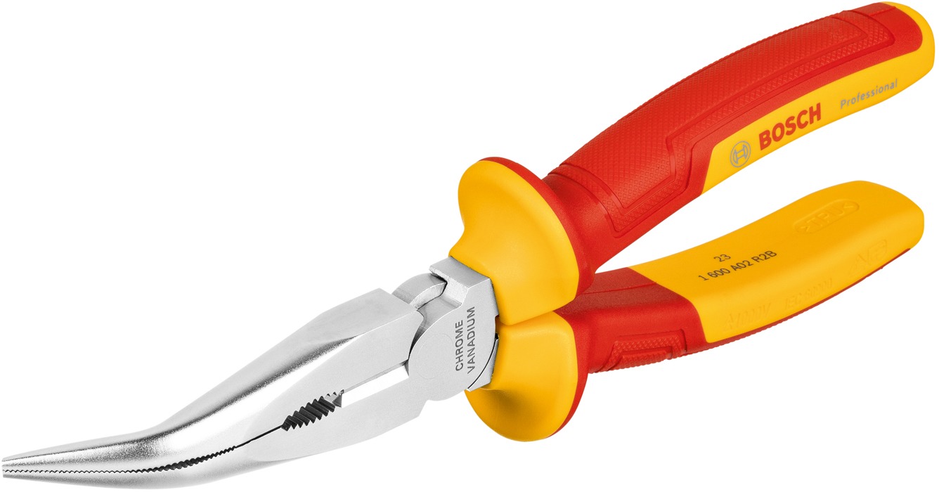BOSCH Professional kliešte zahnuté VDE 40° 200 mm, 1.600.A02.NE4