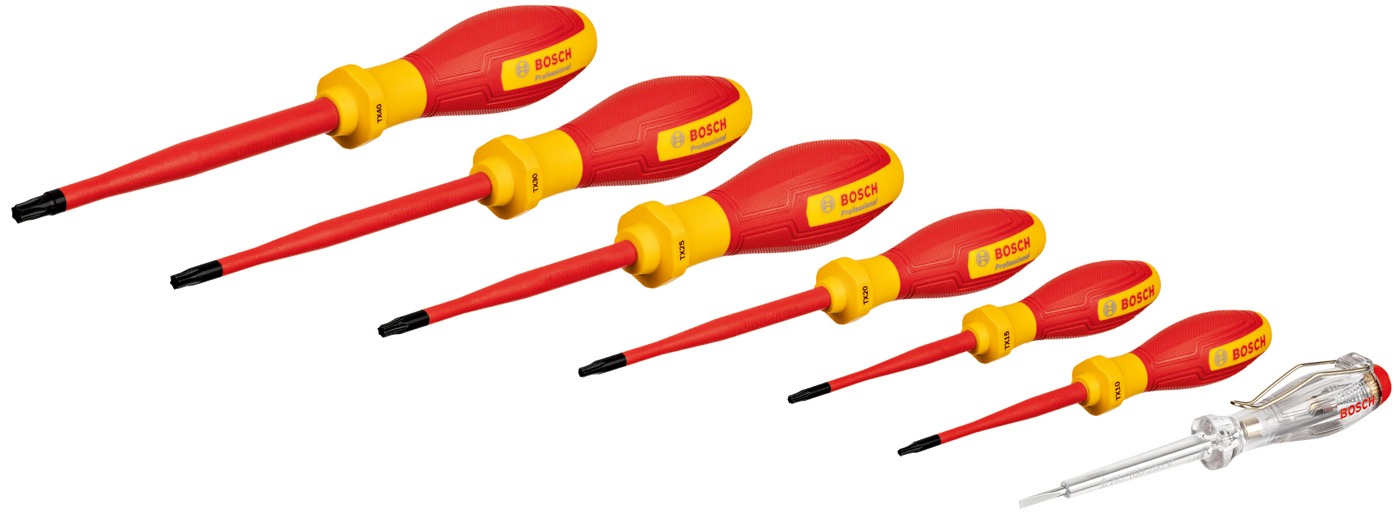 BOSCH Professional súprava skrutkovačov VDE TX 7 ks, 1.600.A02.NF8