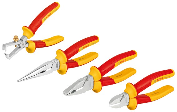 BOSCH Professional súprava klieští VDE 4 ks, 1.600.A02.NG1