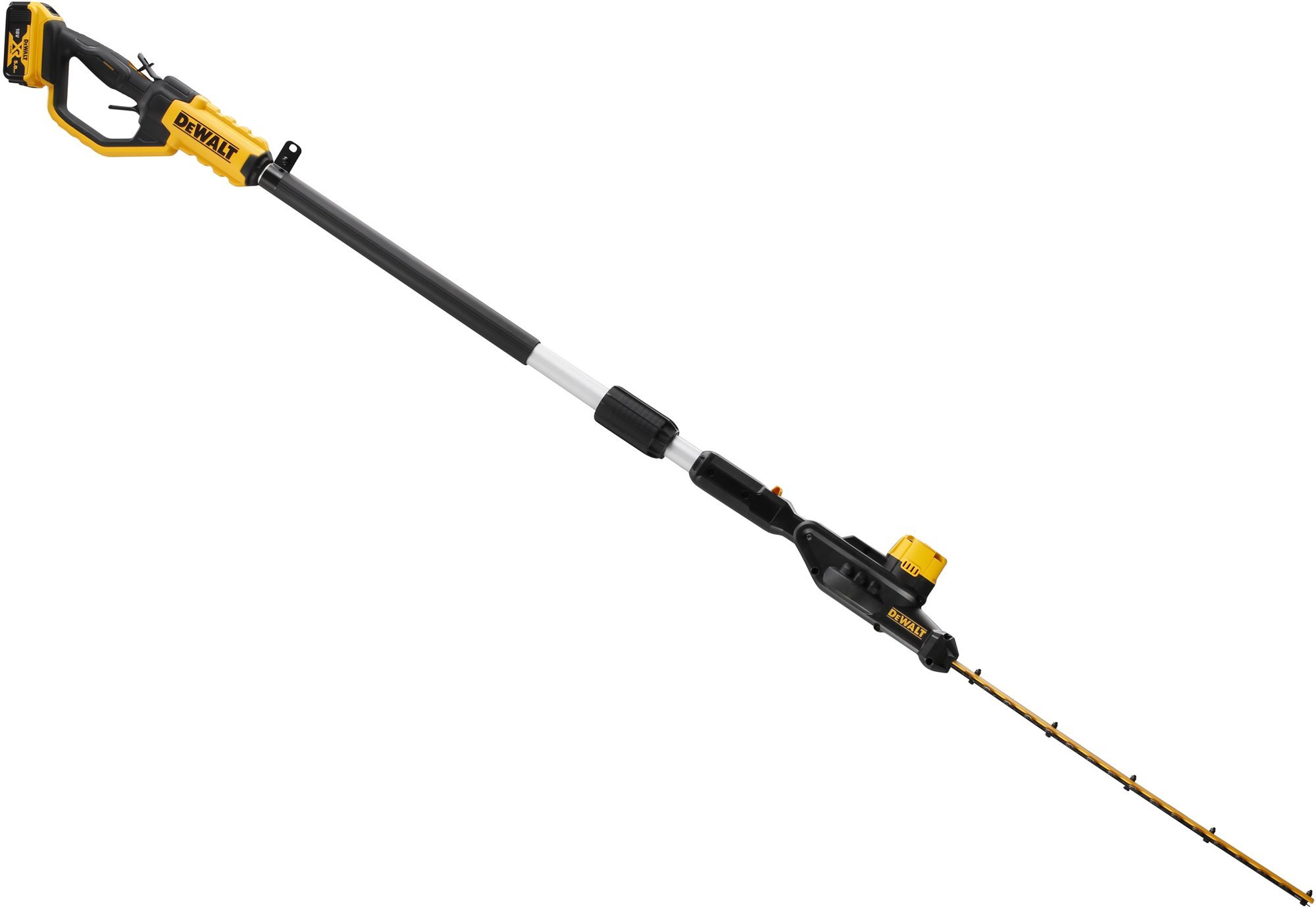 DEWALT Plotostrih teleskopický AKU 18V Sada (1× 5,0Ah)