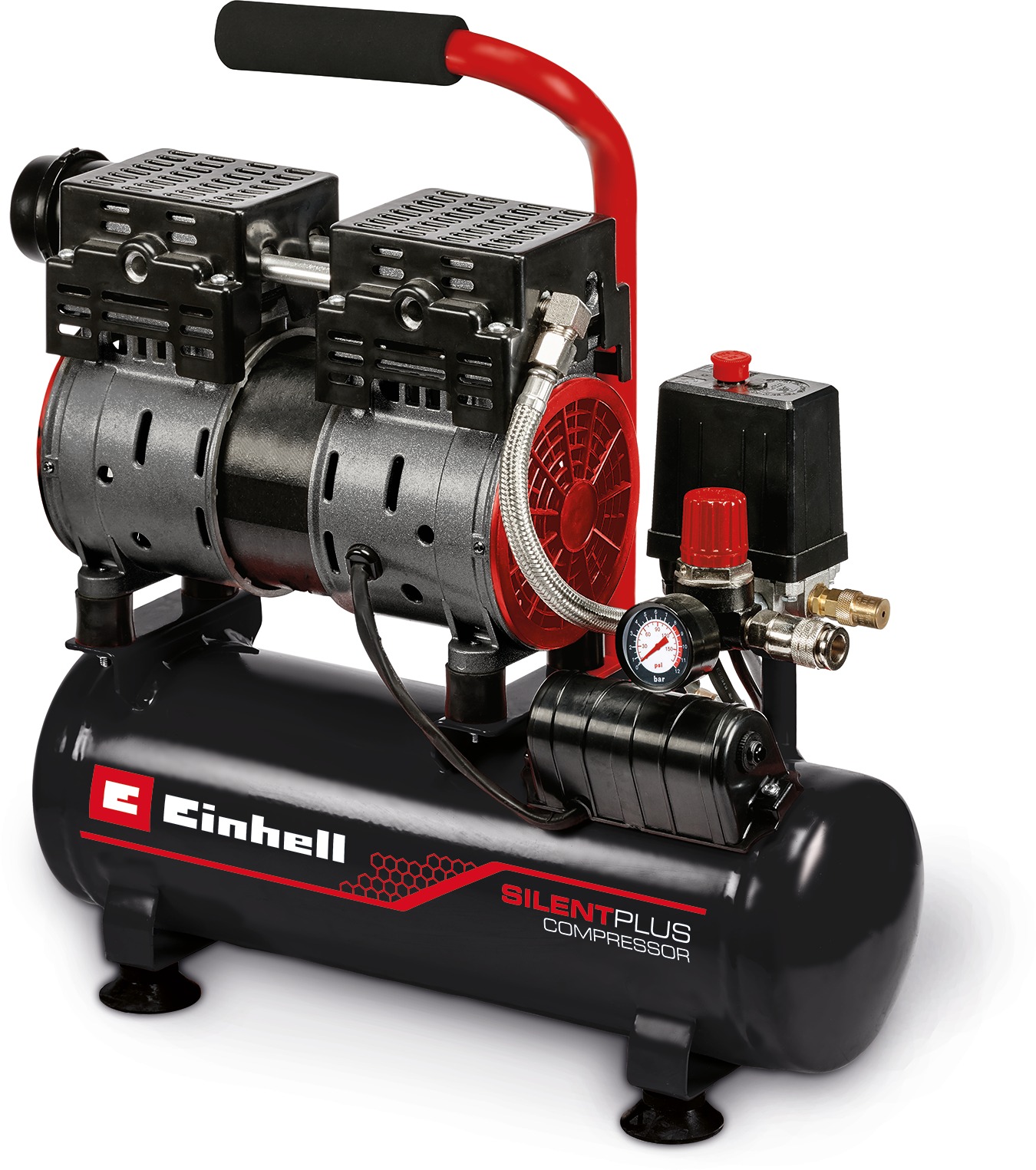 EINHELL Kompresor so vzdušníkom 6 l, bezolejový tichý TE-AC 110/6, 4020600