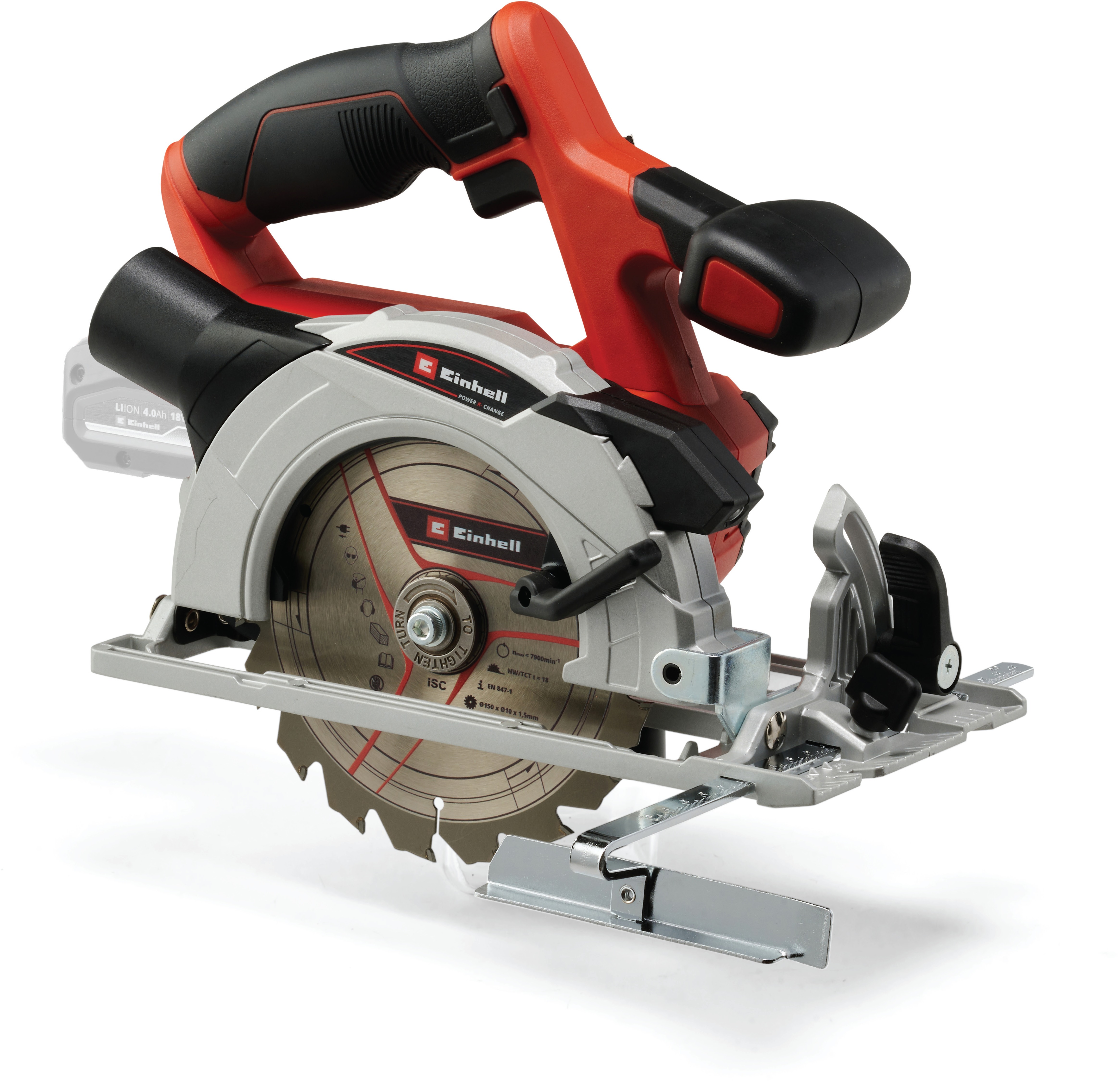 EINHELL Píla ručná okružná AKU TE-CS 18/150 Li-Solo, 4331220 (bez AKU)