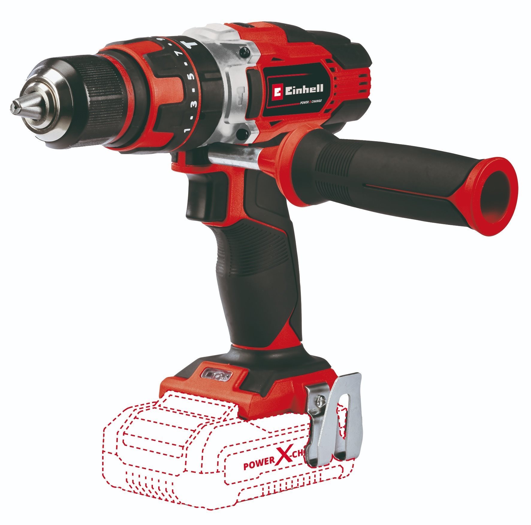 EINHELL Vŕtačka AKU s príklepom TE-CD 18/48 Li-i-Solo, 4513926 (bez AKU)