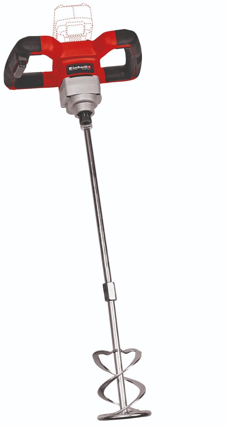 EINHELL Miešadlo stavebných materiálov AKU TE-MX 18 Li-Solo, 4258760 (bez AKU)