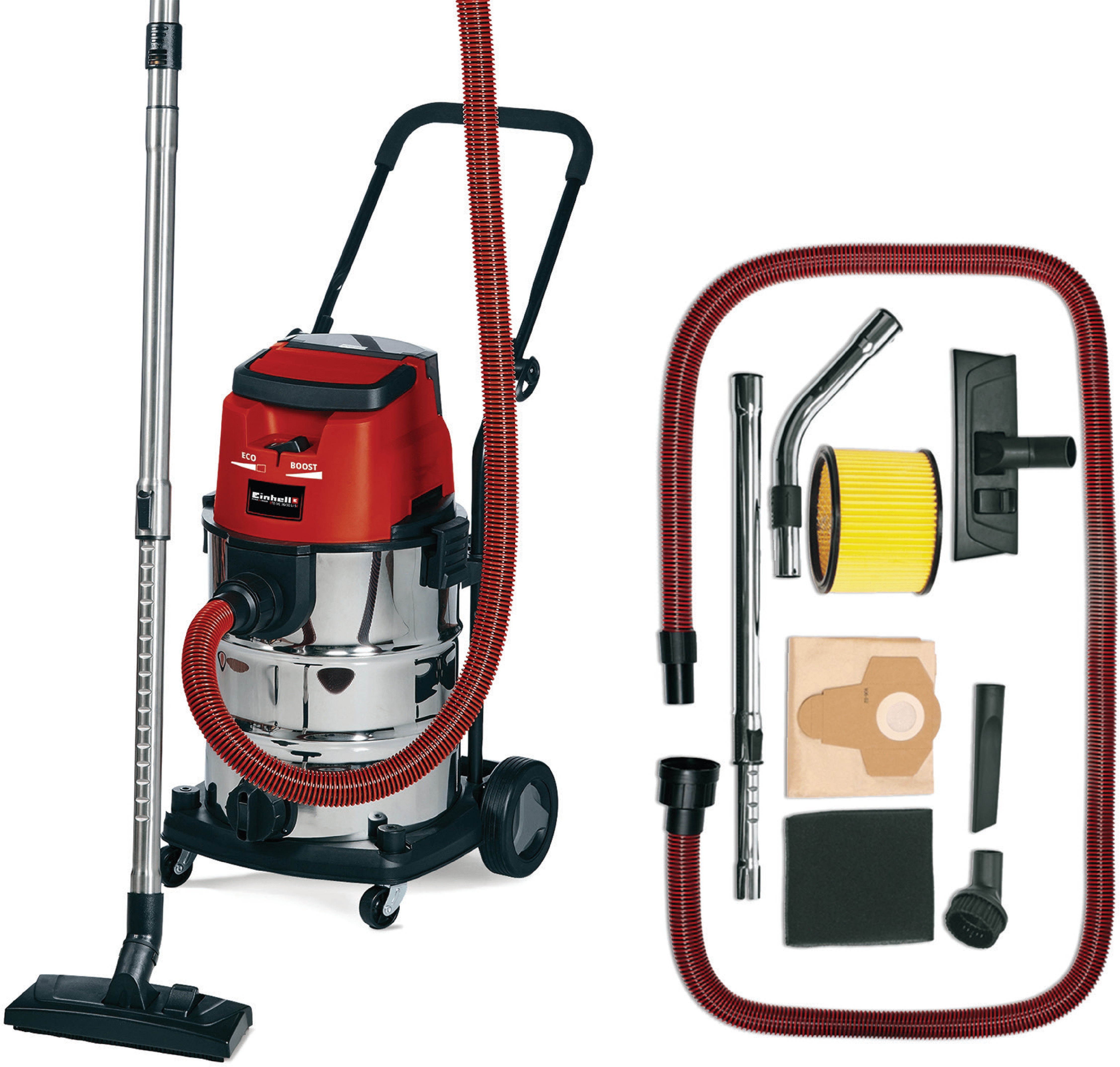 EINHELL Priemyselný vysávač TE-VC 36/30 Li S-Solo, 2347140 (bez aku)