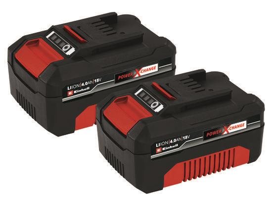 EINHELL Batéria TwinPack Power X-Change 18 V (2× 4,0 Ah), 4511489