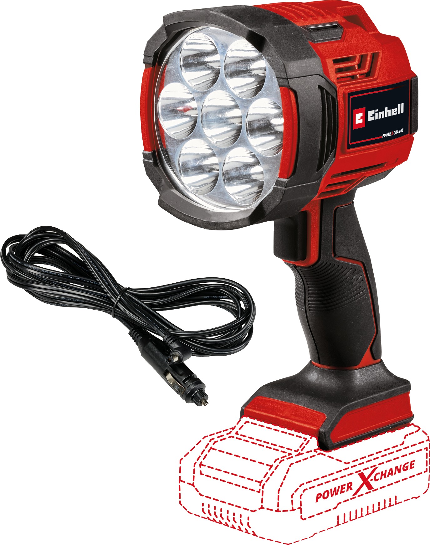 EINHELL LED svietidlo AKU TE-CL 18/2500 LiAC – Solo, 4514145 (bez AKU)
