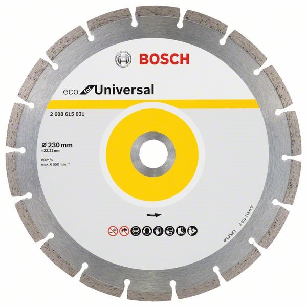 BOSCH Universal 230 × 22,23 × 2,6 × 7 mm