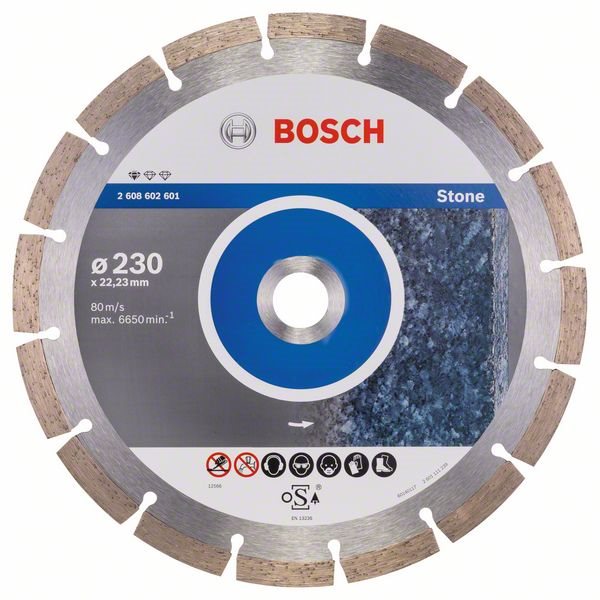 BOSCH Standard for Stone 230 × 22,23 × 2,3 × 10 mm