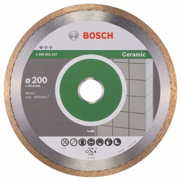 BOSCH Standard for Ceramic 200 × 25,40 × 1,6 × 7 mm