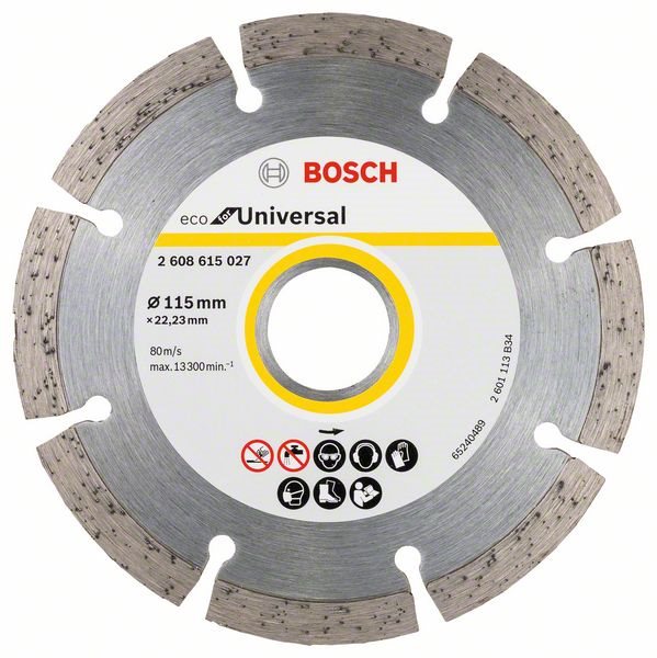 BOSCH Universal 115 × 22,23 × 2,0 × 7 mm