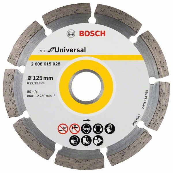 BOSCH Universal 125 × 22,23 × 2,0 × 7 mm