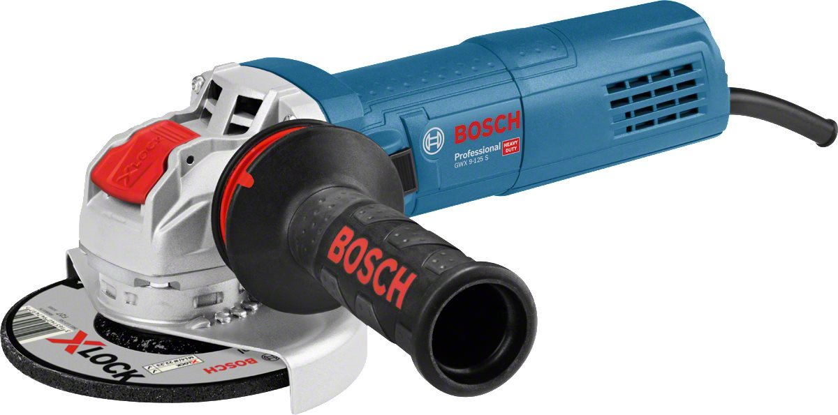 BOSCH Professional Uhlová brúska elektrická 125 mm GWX 9-125 S 0.601.7B2.000