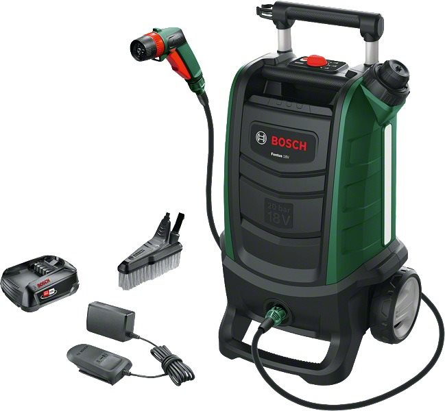 BOSCH Nízkotlakový čistič Fontus 18 V, 1× 2,5 Ah 0.600.8B6.101