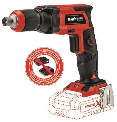 EINHELL Skrutkovač AKU na sadrokartón TE-DY 18 Li-Solo, 4259980 (bez AKU)
