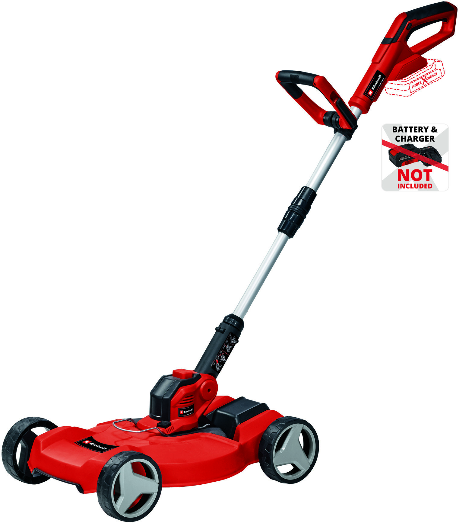 EINHELL Strunová kosačka AKU s vozíkom GE-CT 18/28 Li TC-Solo, 3411212 (bez AKU)