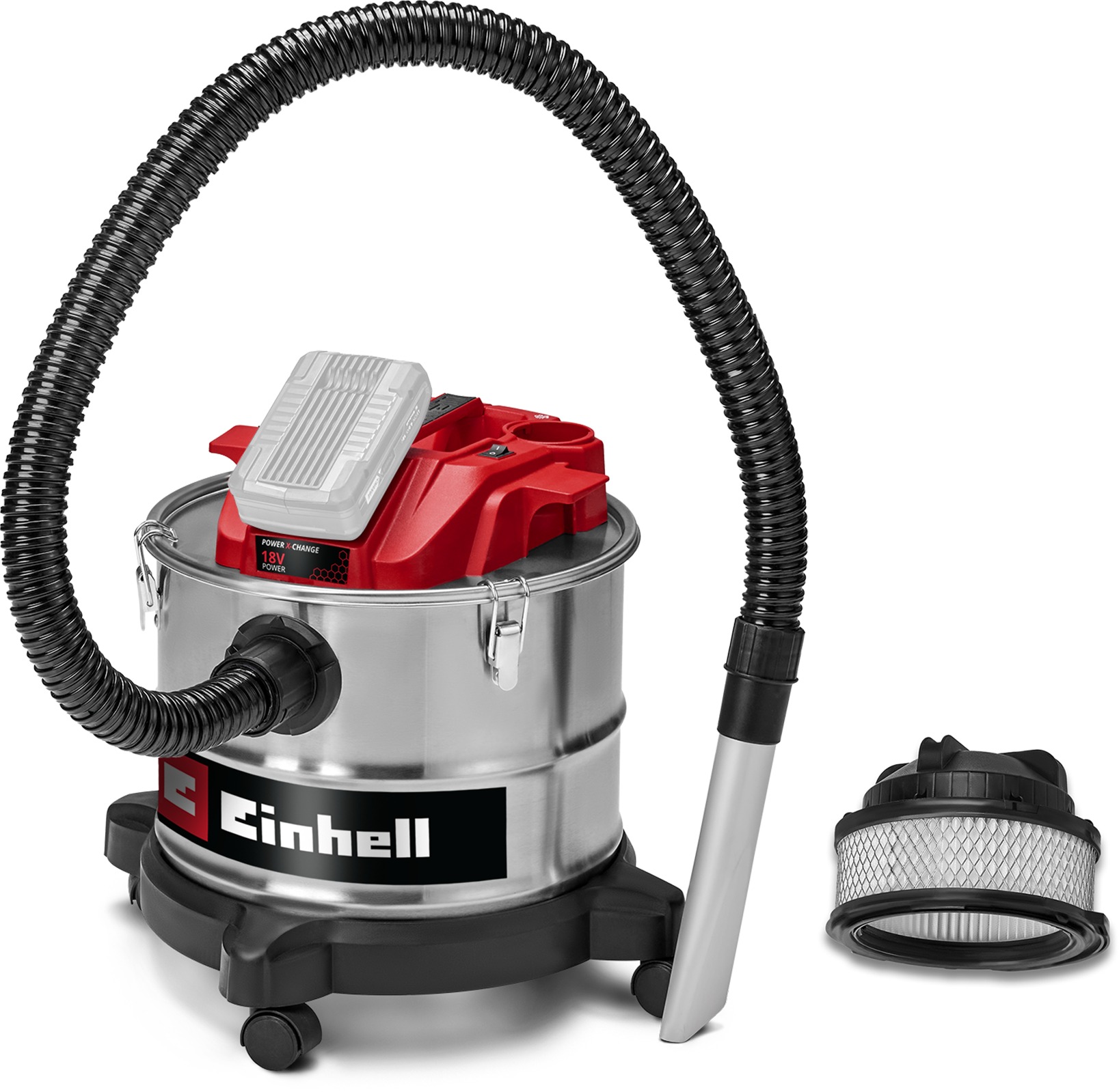 EINHELL Aku vysávač popola TE-AV 18/15 Li C-Solo, 2351700 (bez aku)