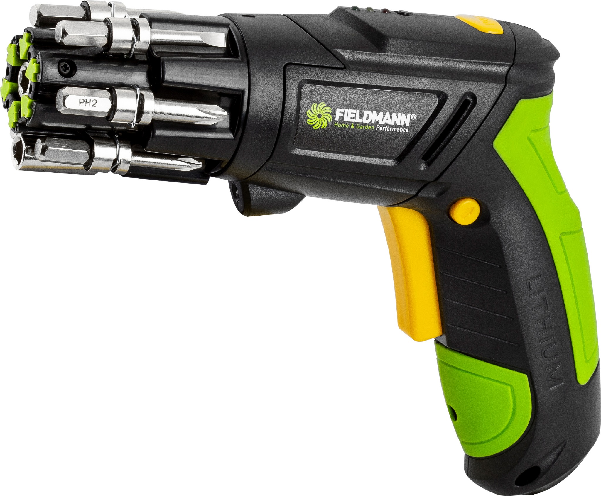 FIELDMANN Skrutkovač AKU 3,6 V s bitmi FDS 10102-A (1× 1,3 Ah)