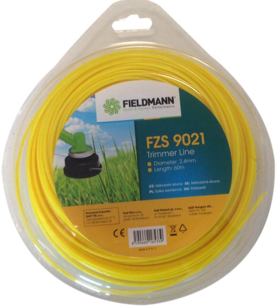 FIELDMANN Struna do kosačky 2,4 mm, 60 m FZS 9021