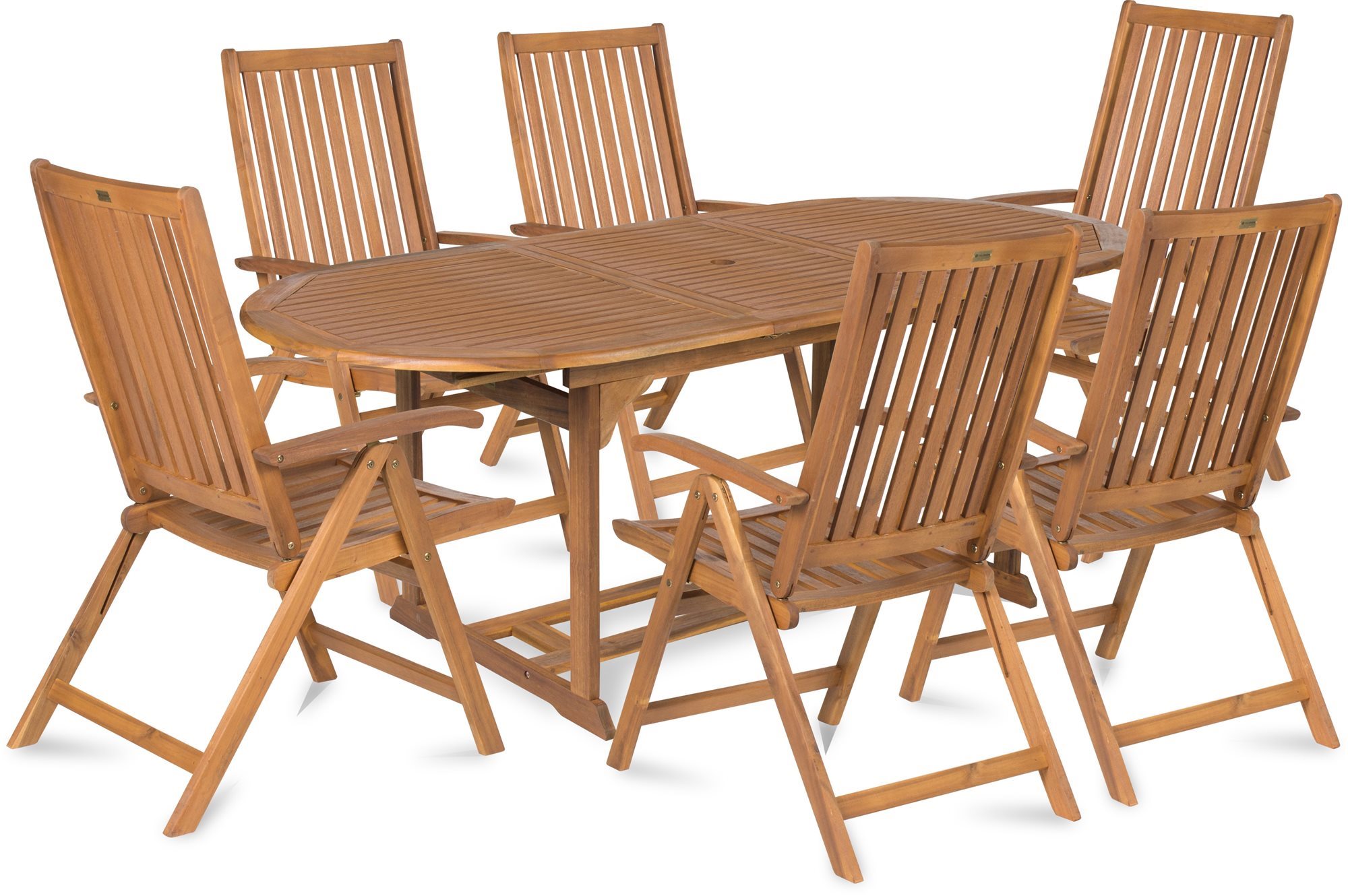 FIELDMANN Set záhradného nábytku Family Comfort 6 + 1