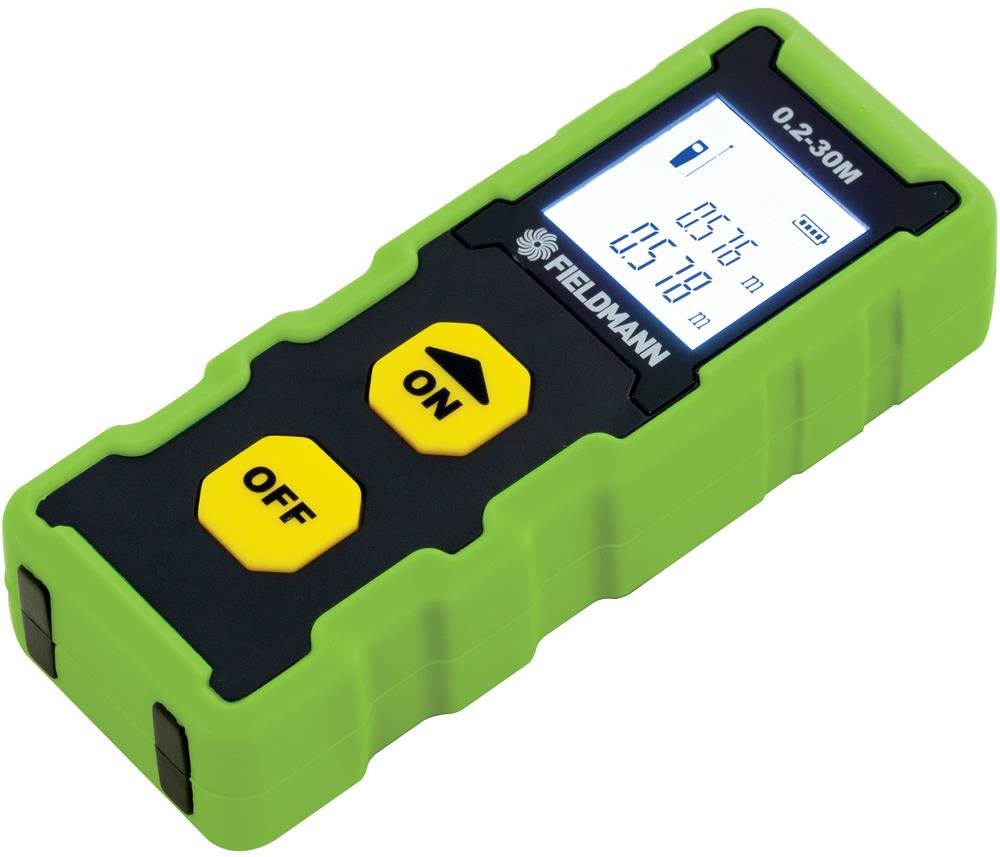 FIELDMANN Laserový diaľkomer 30 m FDLM 1030 (2 X AAA)