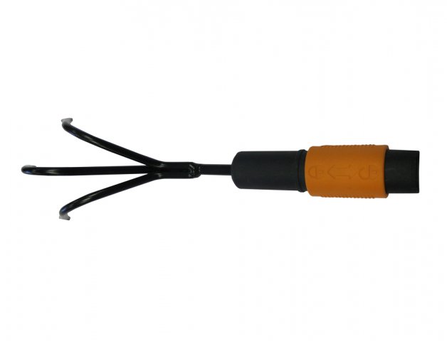 Fiskars QuikFit - Kultivátor s dlhým prostredným hrotom