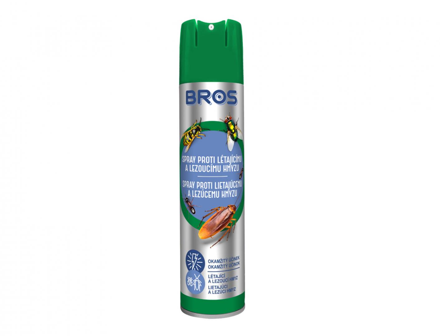 Sprej BROS na lietajúci a lezúci hmyz 400 ml
