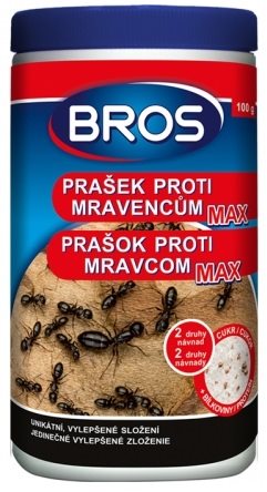 Insekticíd BROS MAX, prášok proti mravcom, 100 g
