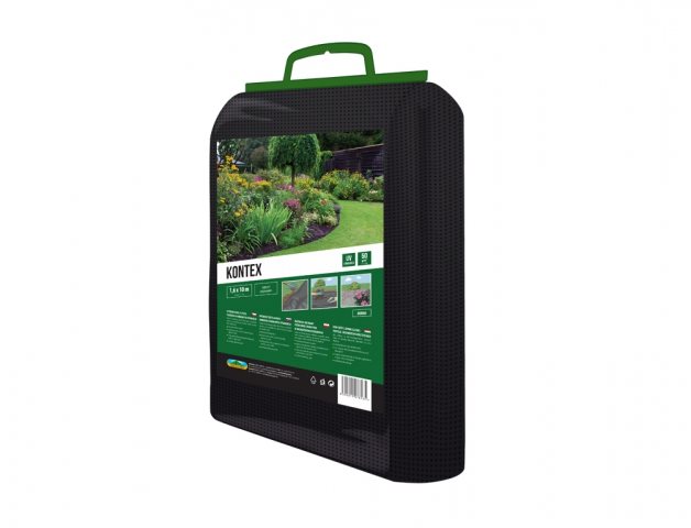 Textília KONTEX mulčovacia netkaná čierna 1,6 × 10 m