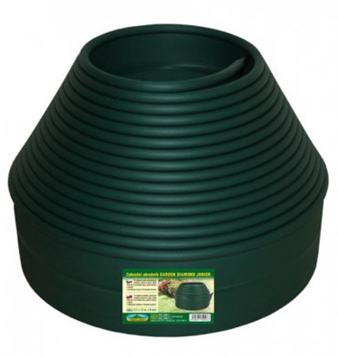 Obruba GARDEN DIAMOND JUNIOR zelená dĺžka 8 mm zelená 12 × 0,1 m