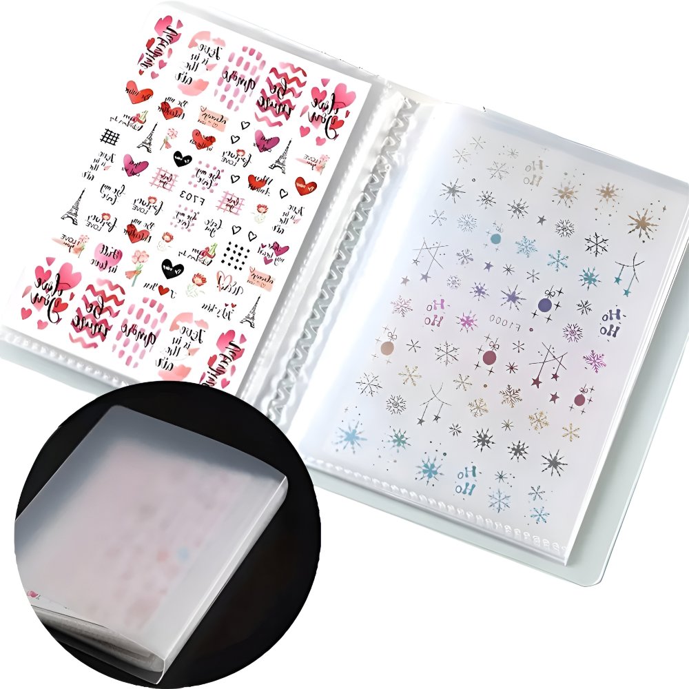 BAFI Kniha na samolepky na nechty, 20 strán