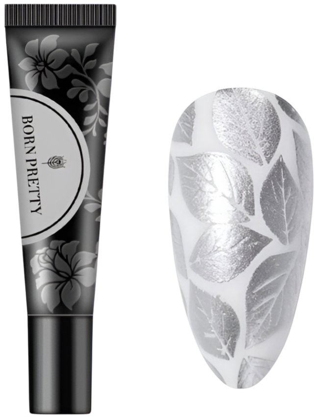 BORN PRETTY Stamping gél 11, sivý