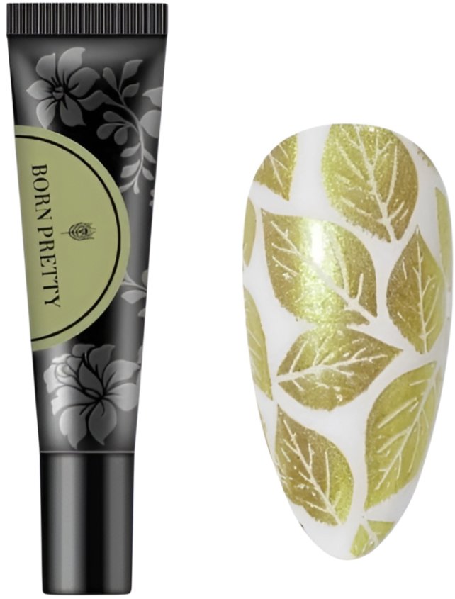 BORN PRETTY Stamping gel 10, zlatý