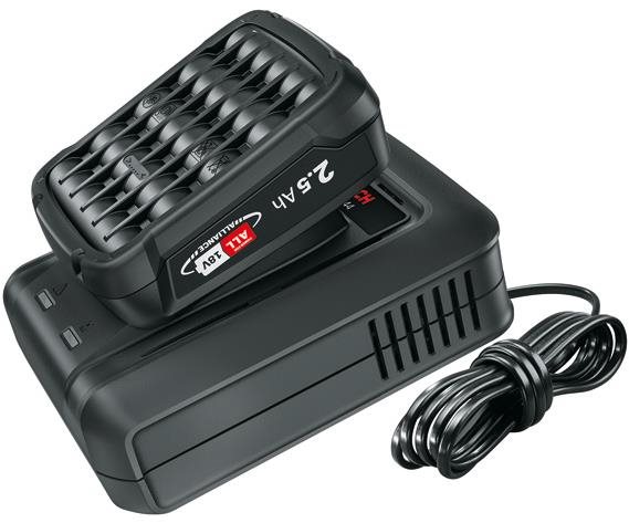 BOSCH Akumulátor 2,5 Ah + nabíjačka 18 V AL 18V-44, 1.600.A03.1T4