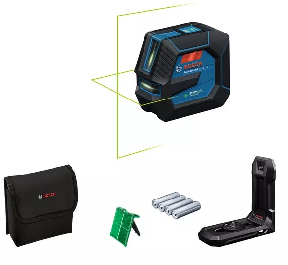 BOSCH Professional Čiarový laser GLL 20-22 G LB10 0.601.065.600 (1× 3 Ah)