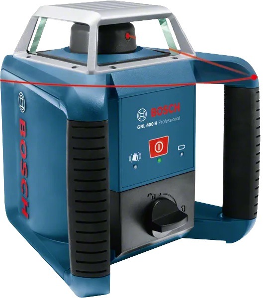 BOSCH Professional Stavebný rotačný laser GRL 400 H + LR45, 0.601.061.805
