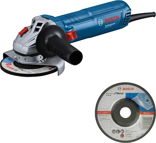 BOSCH Professional GWS 12-125, priemer 125 mm, 0.601.3A6.100