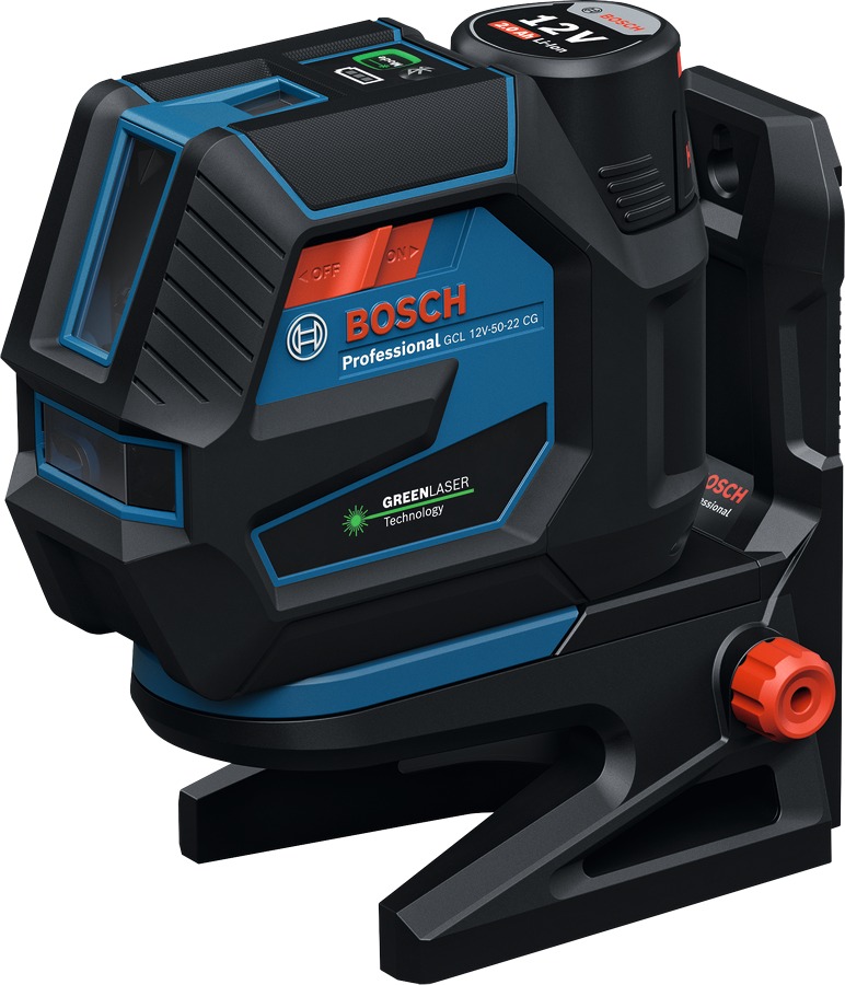 BOSCH Professional Laser Level GCL 12V-50-22 CG 0.601.066. S02 1× akumulátor GBA 12 V 2,0 Ah