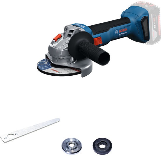 BOSCH Professional Uhlová brúska AKU 125 mm GWS 18V-8 Solo, 0.601.9N9.000 (bez AKU)