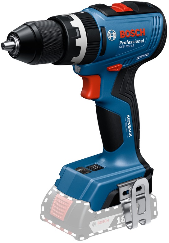 BOSCH Professional Vŕtací skrutkovač AKU GSB 18V-65 Solo, 0.601.9N3.300 (bez AKU)