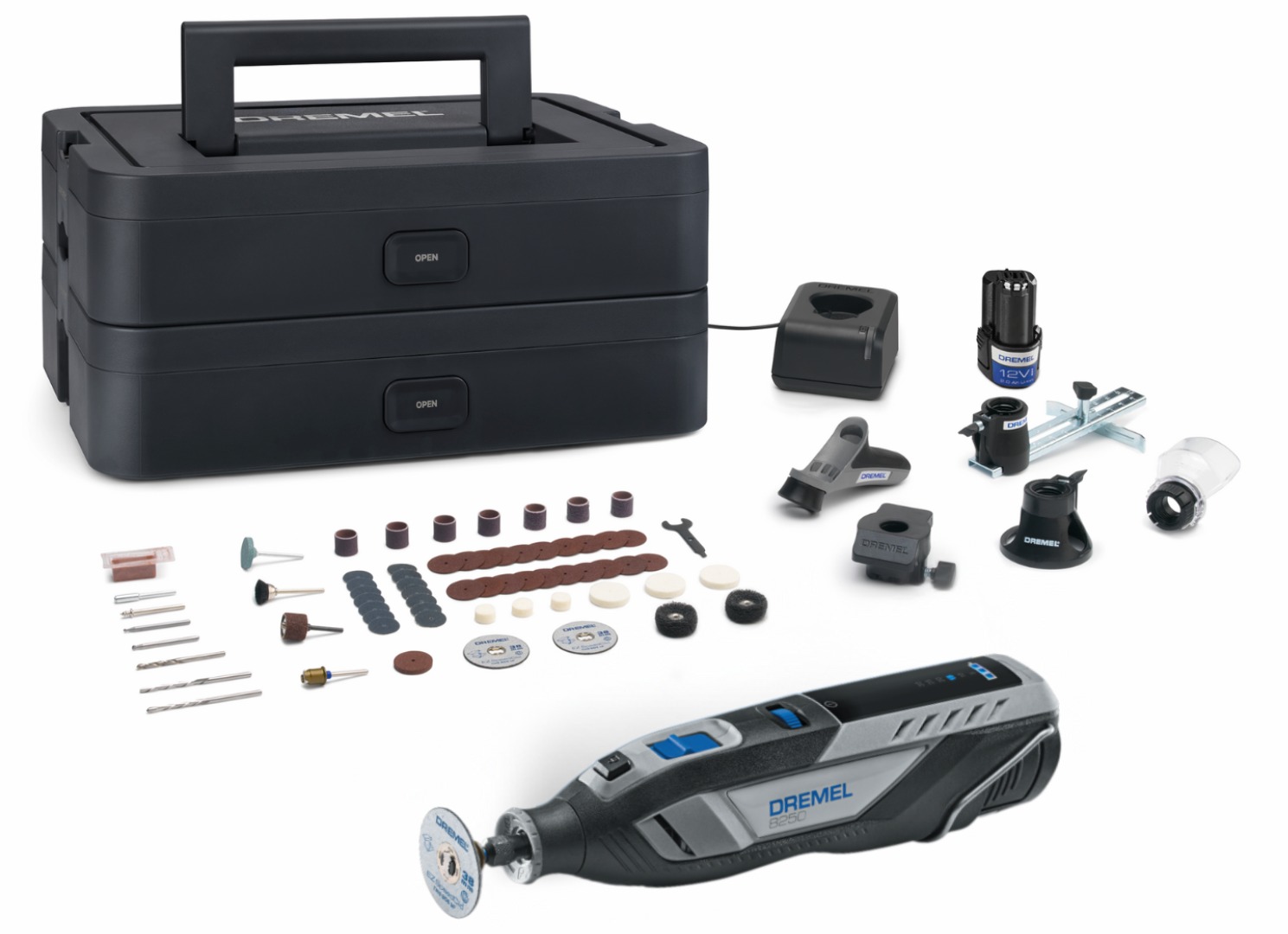 DREMEL – Multifunkčné náradie Dremel 8250-5/65 (8250 Platinum+), L-BOXX F.013.825.0JF
