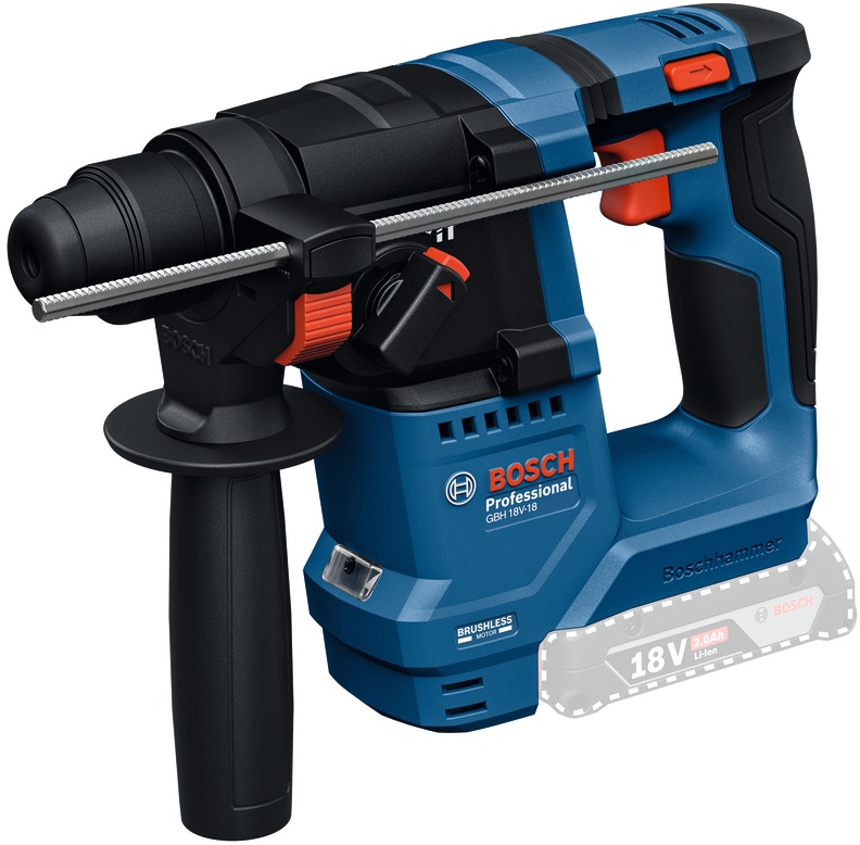 BOSCH Vŕtacie kladivo GBH 18V-18 0.611.927.000 (bez AKU)