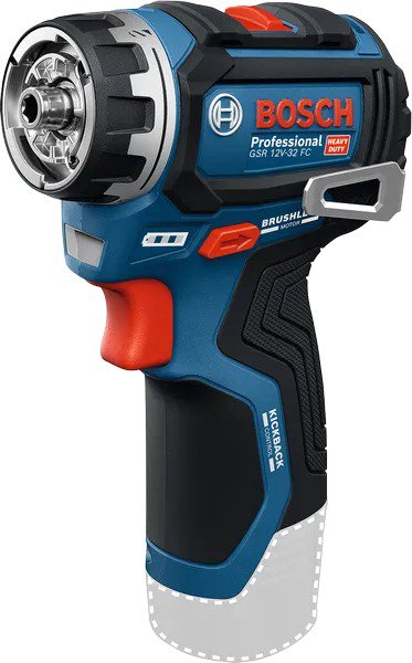 BOSCH Professional Skrutkovač AKU GSR 12V-32 FC 0.601.9N7.100 (bez AKU)
