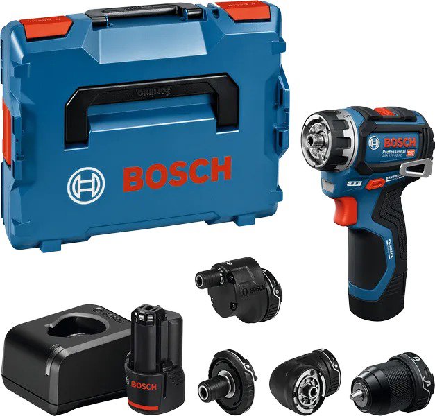 BOSCH Professional Skrutkovač AKU GSR 12V-32 FC, L-Boxx 0.601.9N7.101 (2× 2 Ah)