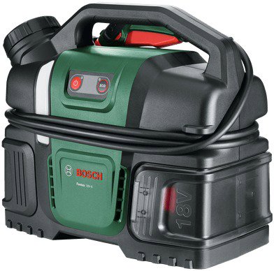 BOSCH Nízkotlakový akumulátorový čistič Fontus 18V-6 Bike Cleaner, 0.600.8B6.201 (1× 2 Ah)